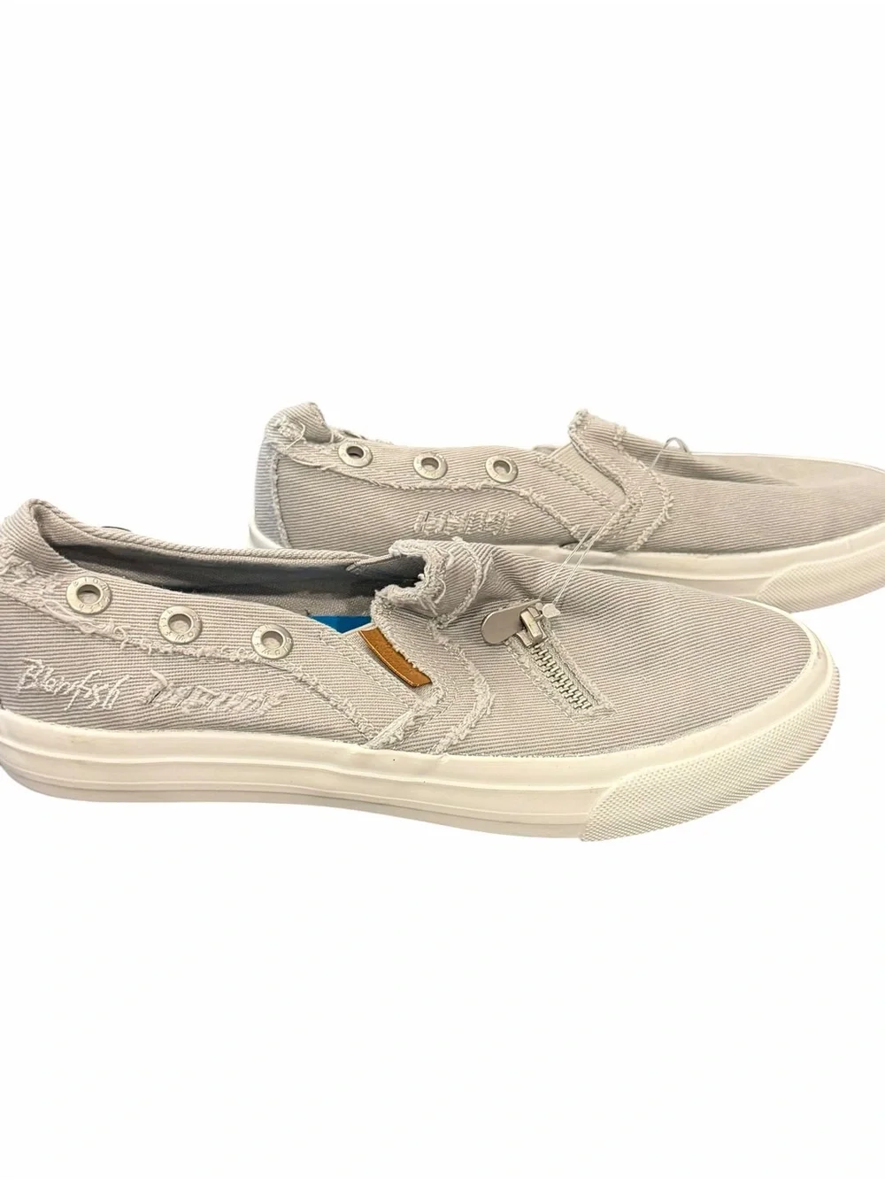 Blowfish Malibu Womens Sneaker Malibu Mariachi Canvas Size US 7.5 NEW Gray Smoke